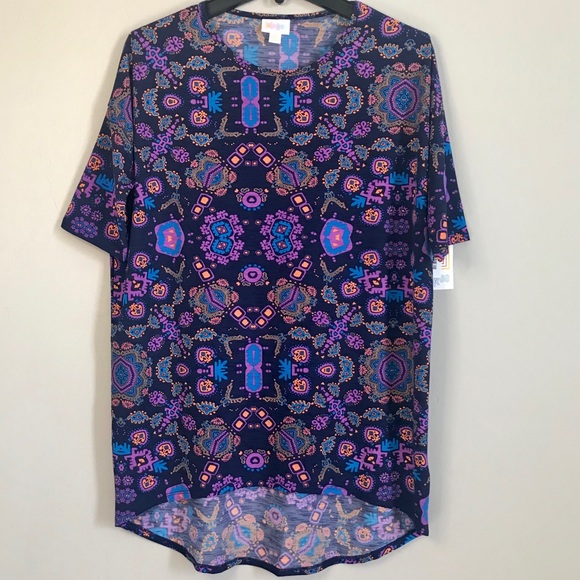 LulaRoe Irma Oversized Crewneck Tunic Top - Picture 2 of 5